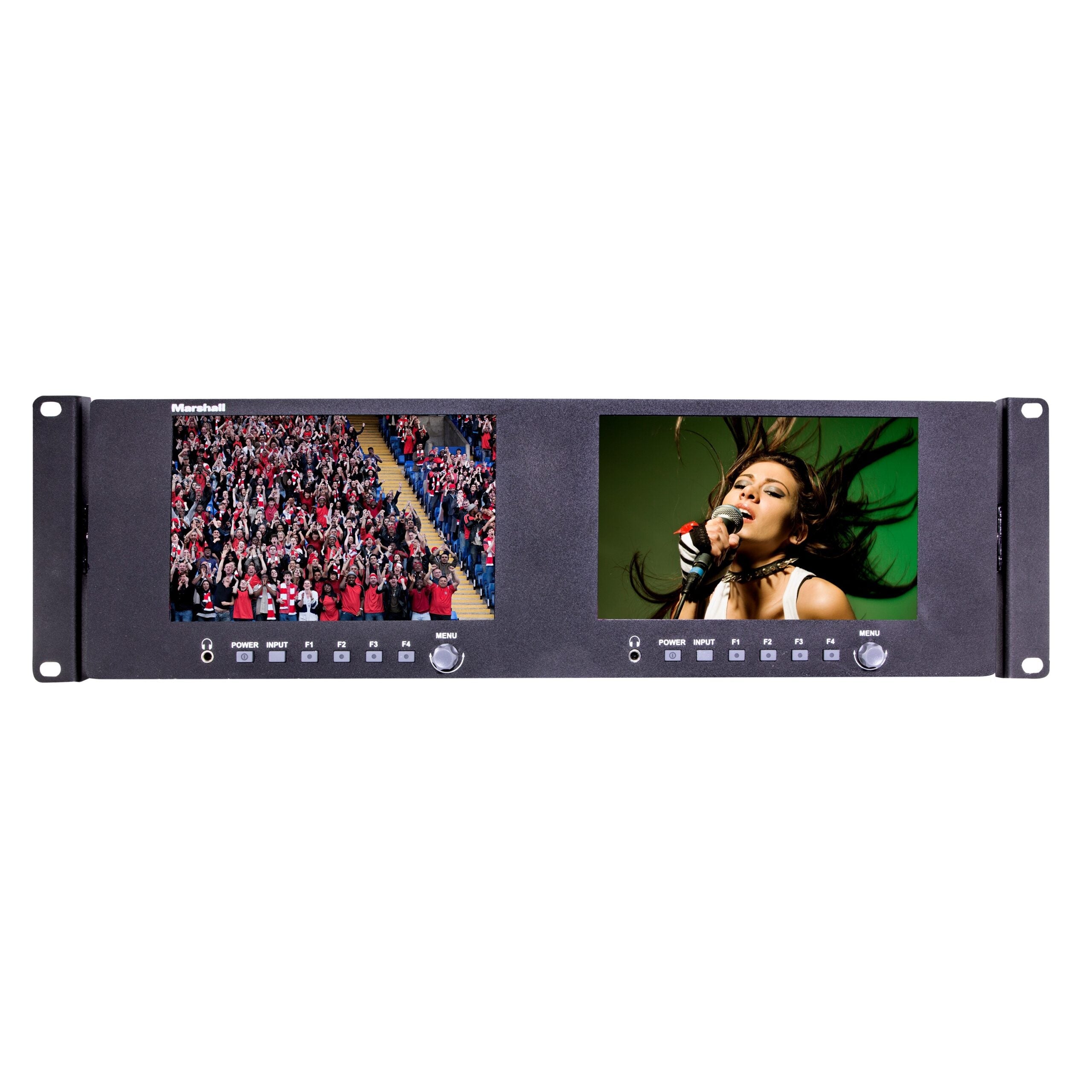 Marshall Electronics Professional 7-Inch Rack - Mountable Broadcast Monitor with 3G - SDI, HDMI, and Composite Video Inputs