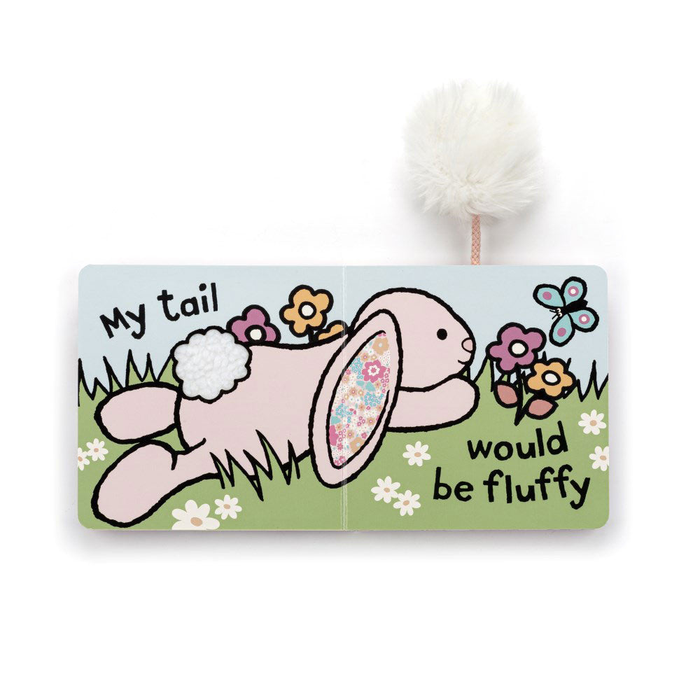 Jellycat Board Book - If I Were A Blush Bunny: A Creative and Sensory Reading Experience