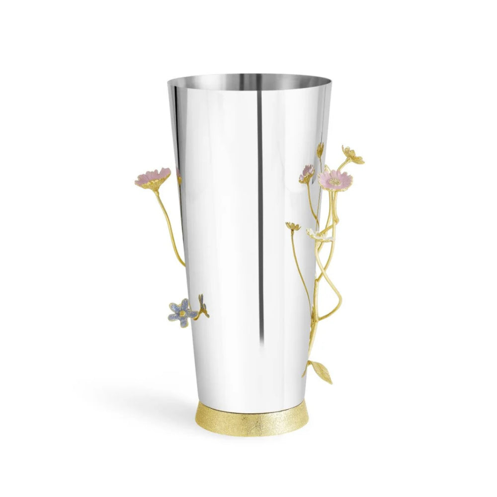 Michael Aram Hand - Enameled Wildflowers Metal Vase Collection