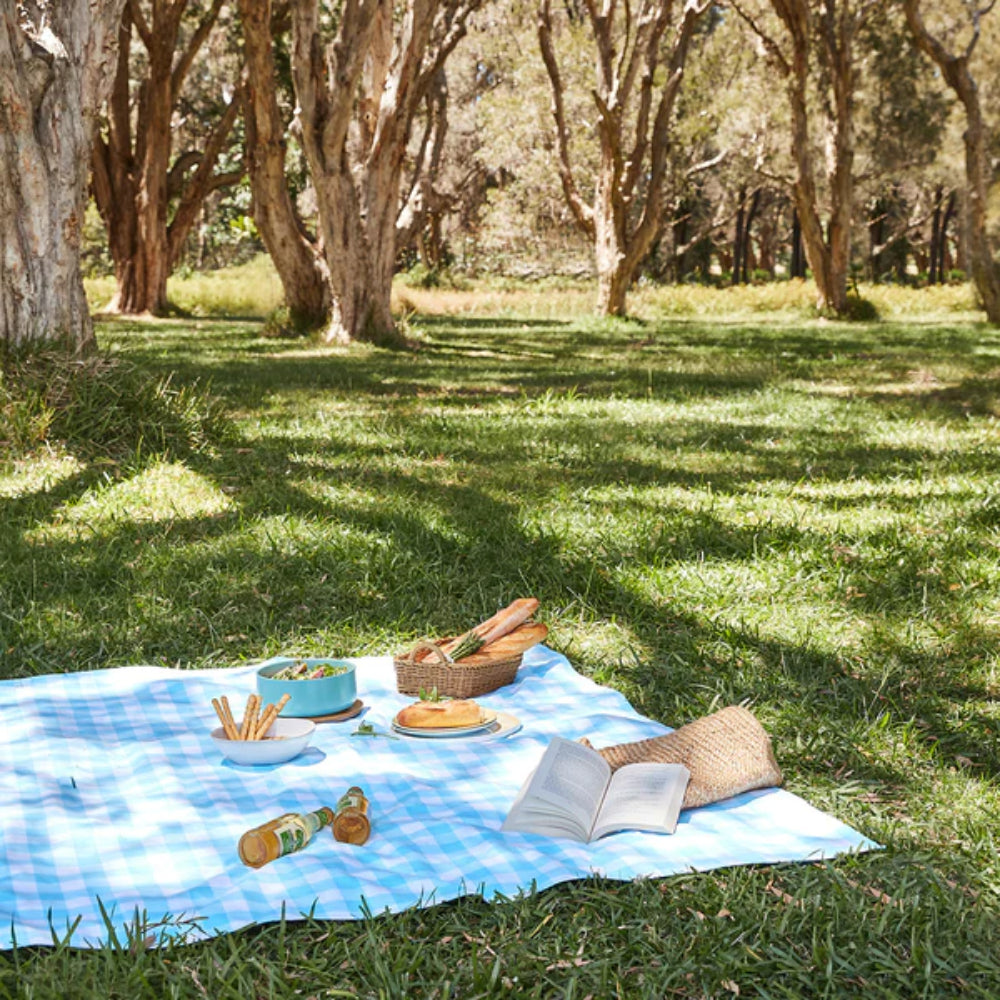 Extra Large Dock & Bay Sustainable Picnic Blanket for Outdoor Fun