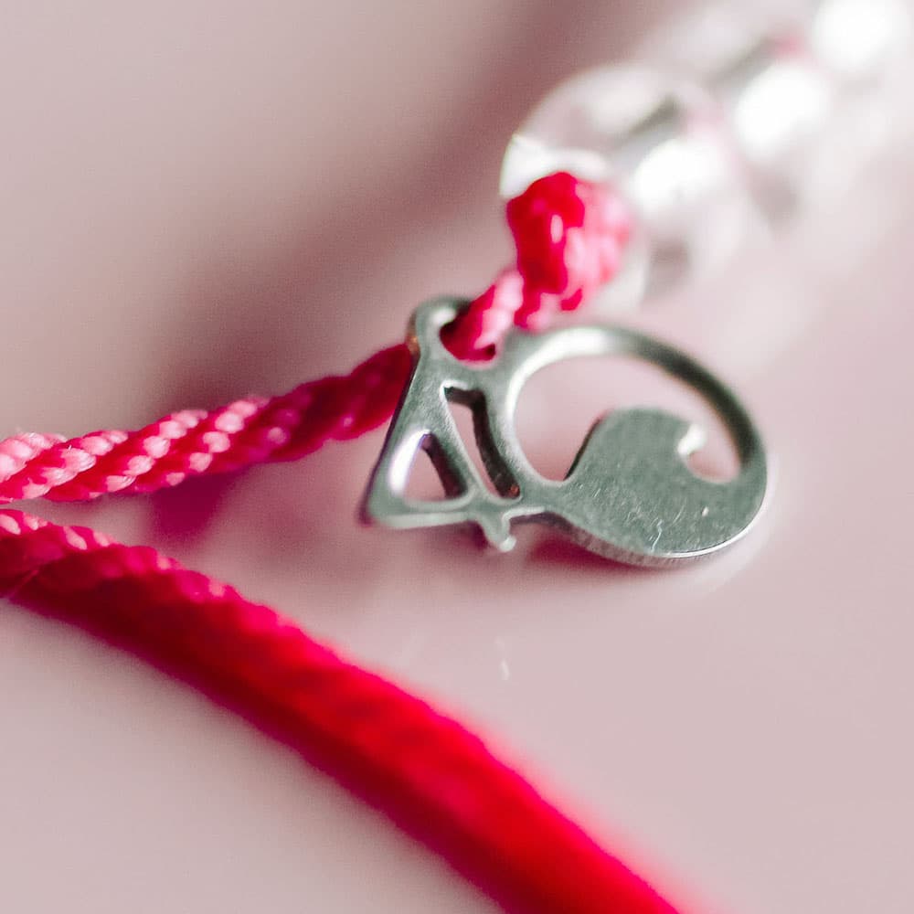 4Ocean Stylish Pink Flamingo-themed Beaded Bracelet for All