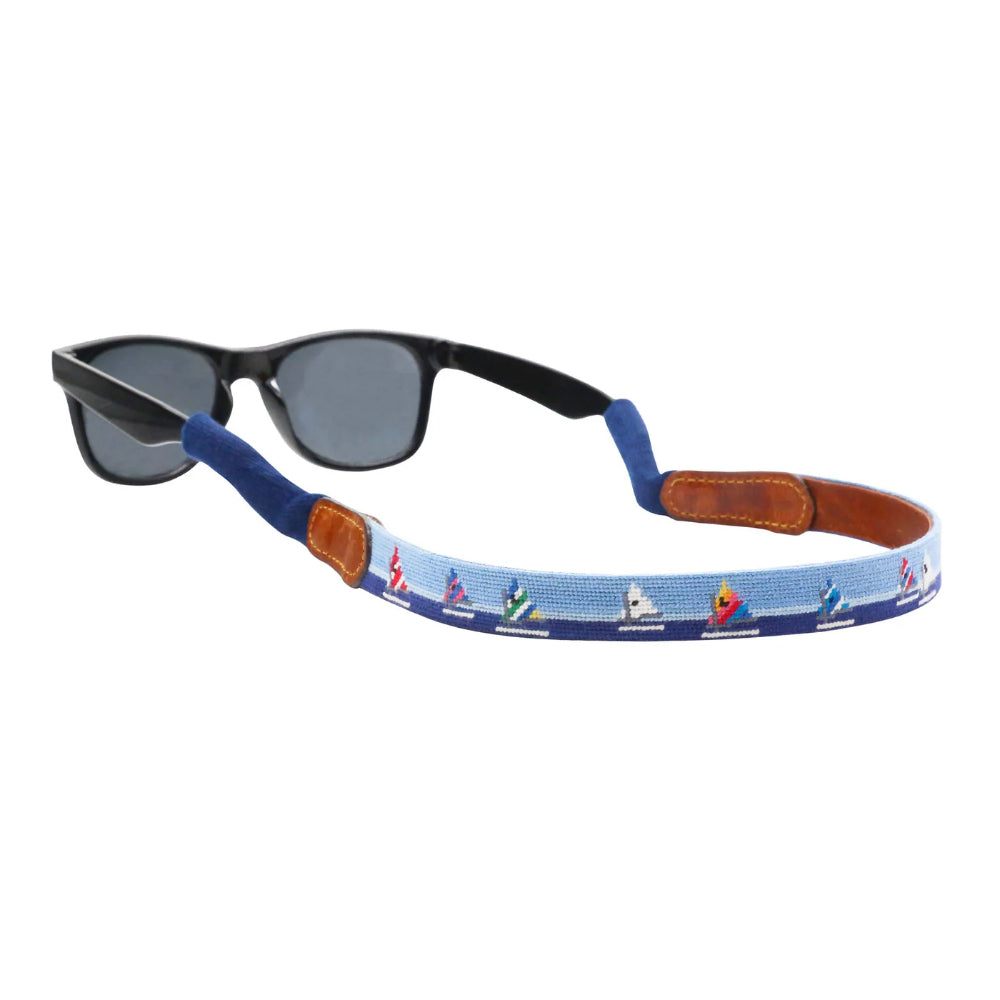 Smathers and Branson Stylish Day Sailor Needlepoint Sunglass Strap for Fashionable Eyewear