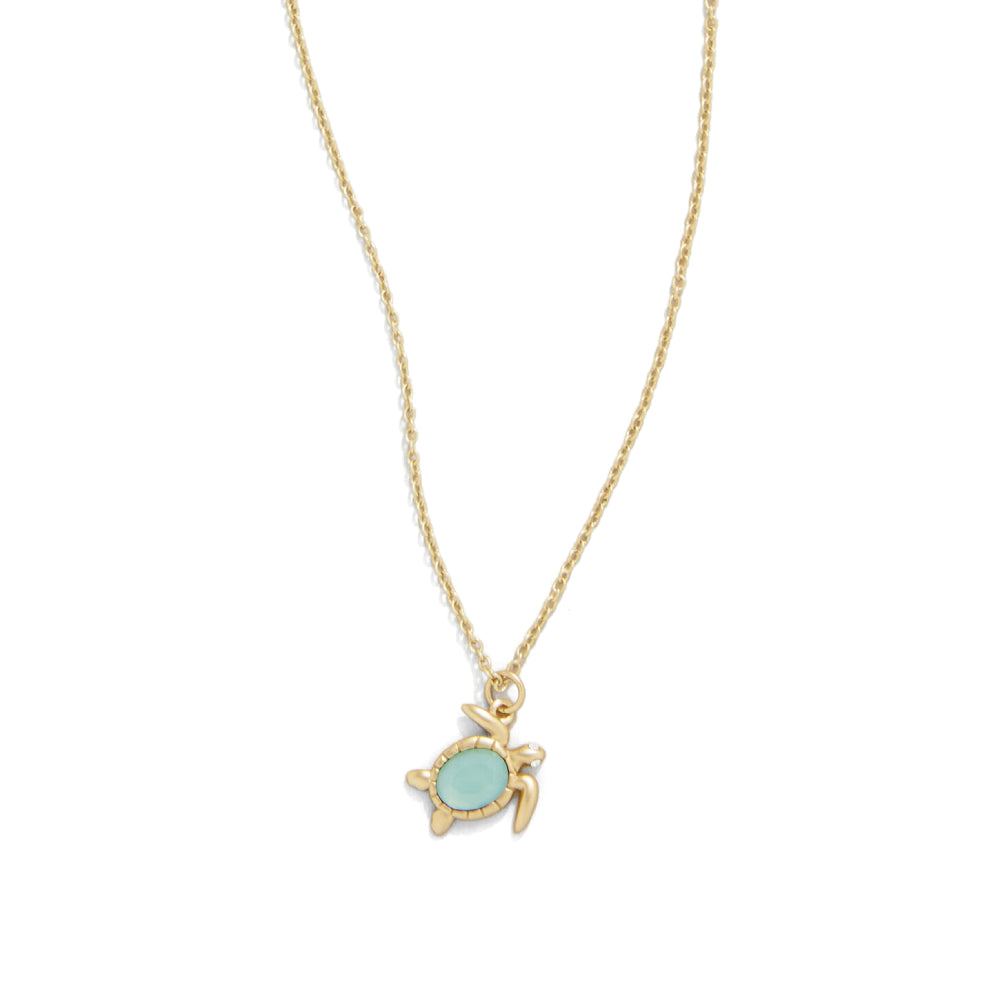18-Inch Spartina Sea Turtle Necklace Inspired by Hilton Head Island