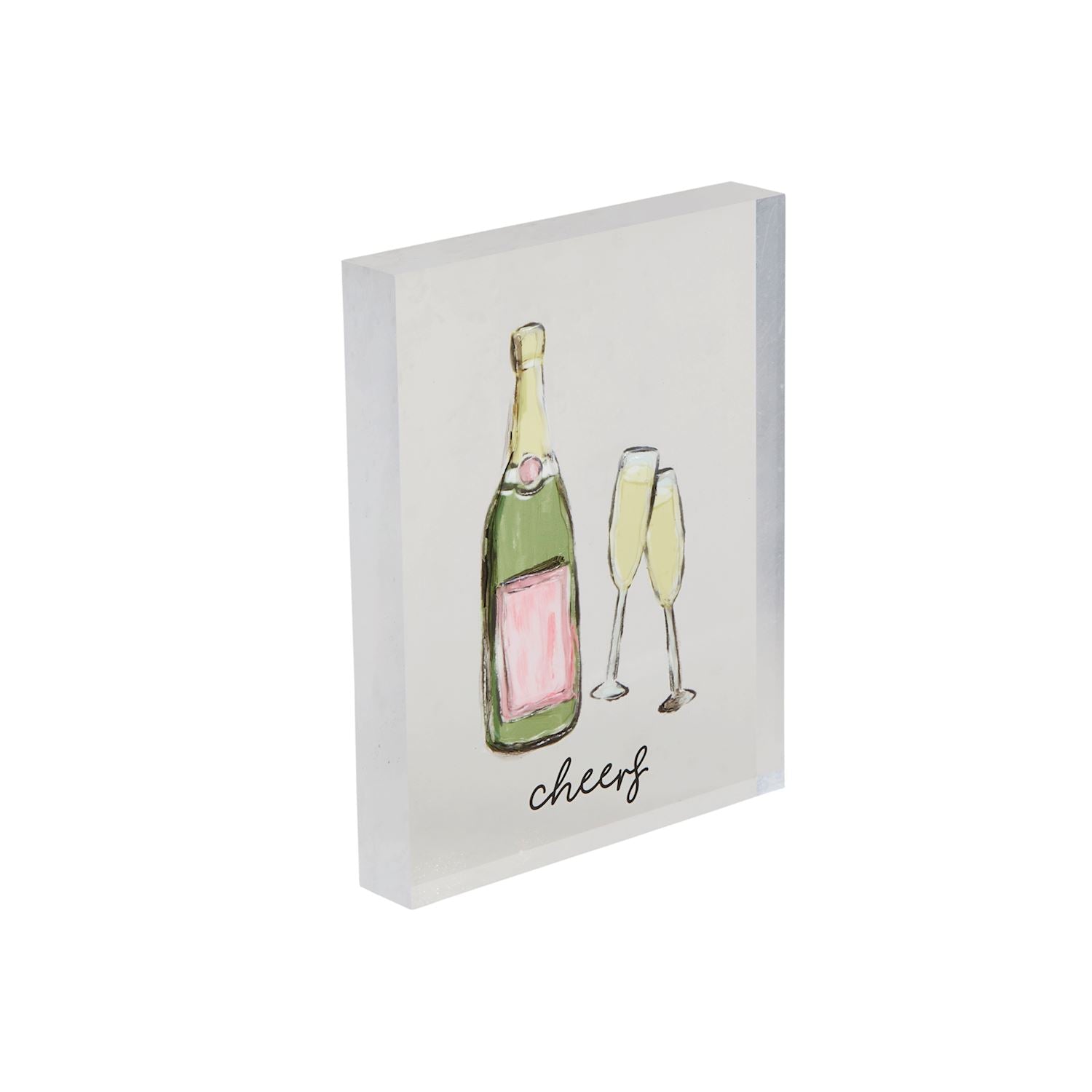 Exquisite Mud Pie Hand - painted Acrylic Wedding Decoration Plaque