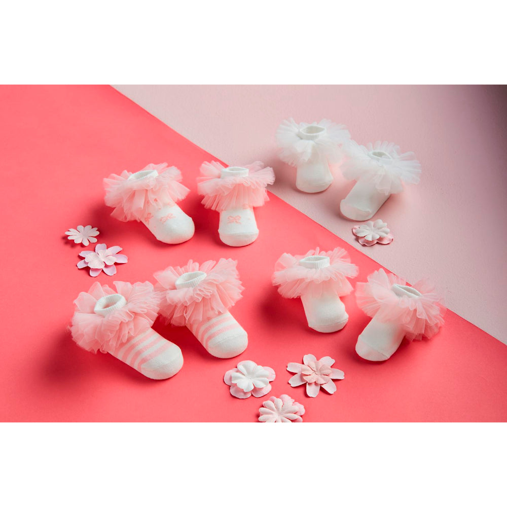 Mud Pie Cotton Baby Tutu Socks for Infants