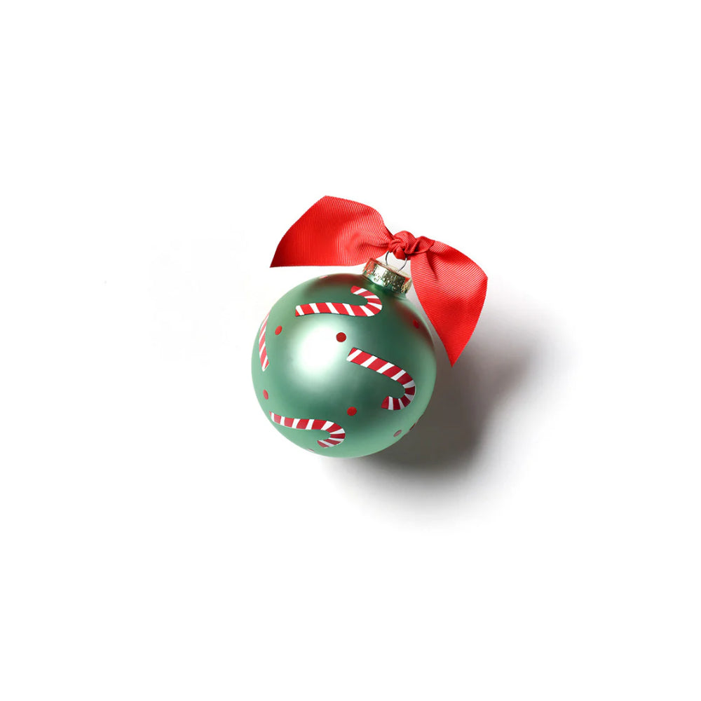 Coton Colors Christmas-themed 100mm Glass Ornament for a Sweet Holiday Season
