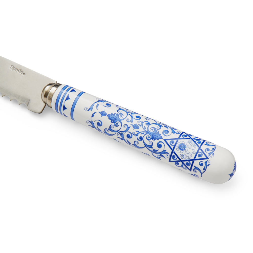 Spode Judaica High - Quality Ceramic - Handled Challah Knife