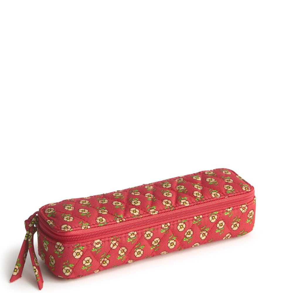 Vera Bradley Cotton Gabardine Travel Pill Case with Tiny Poppies Design