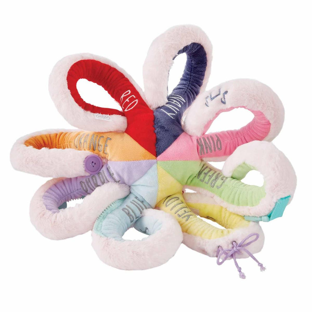 Mud Pie Interactive Octopus Plush for Baby's Development