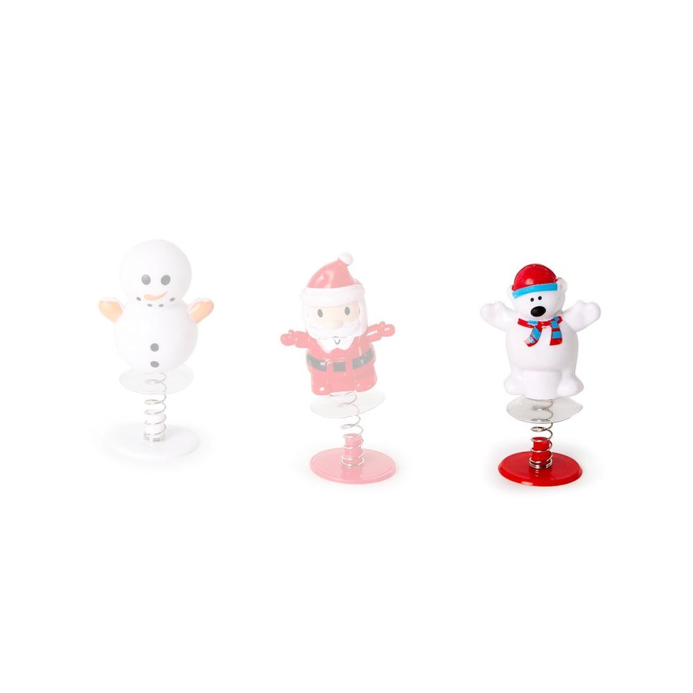 Two's Company Christmas-themed Holiday Jumper Toys for Festive Fun