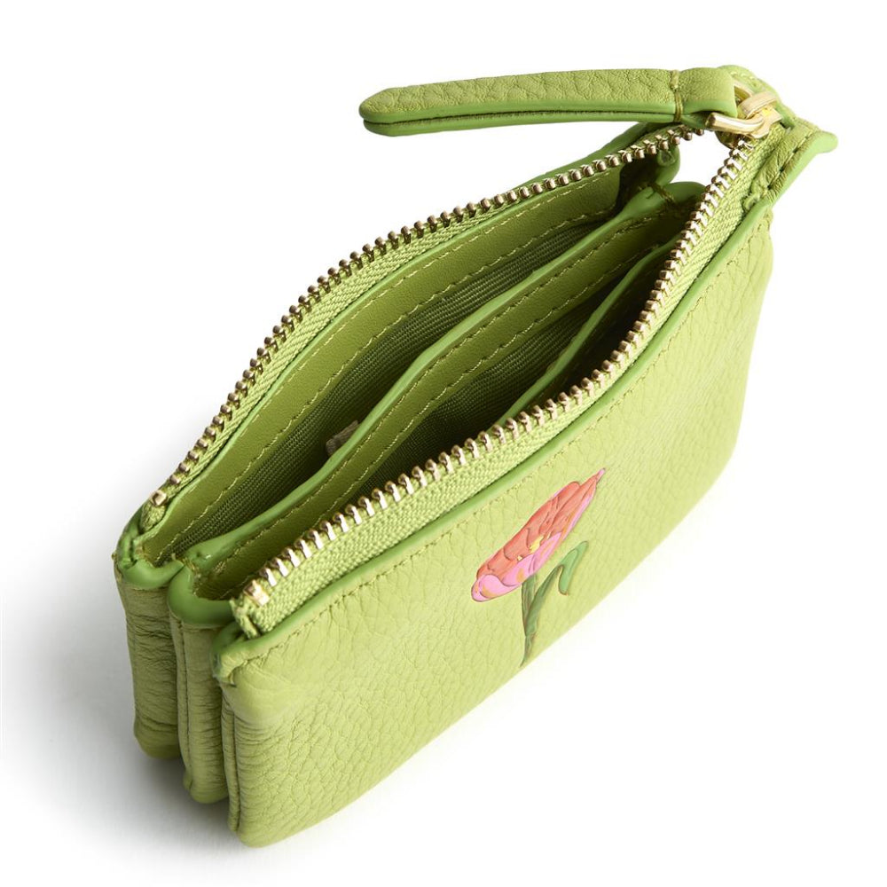 Vera Bradley Leather Accordion Style Card Case for Organized Storage
