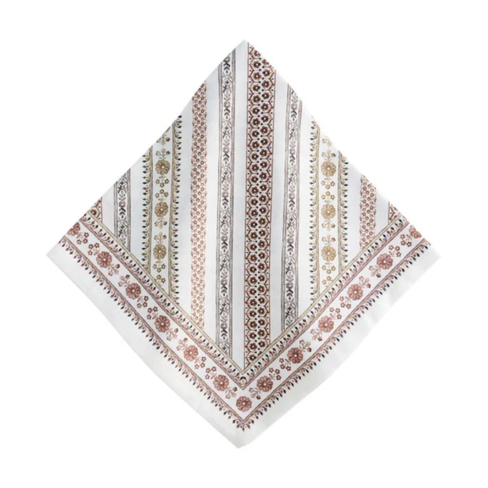 Juliska Natural Cotton Seville Stripe Decorative Napkin