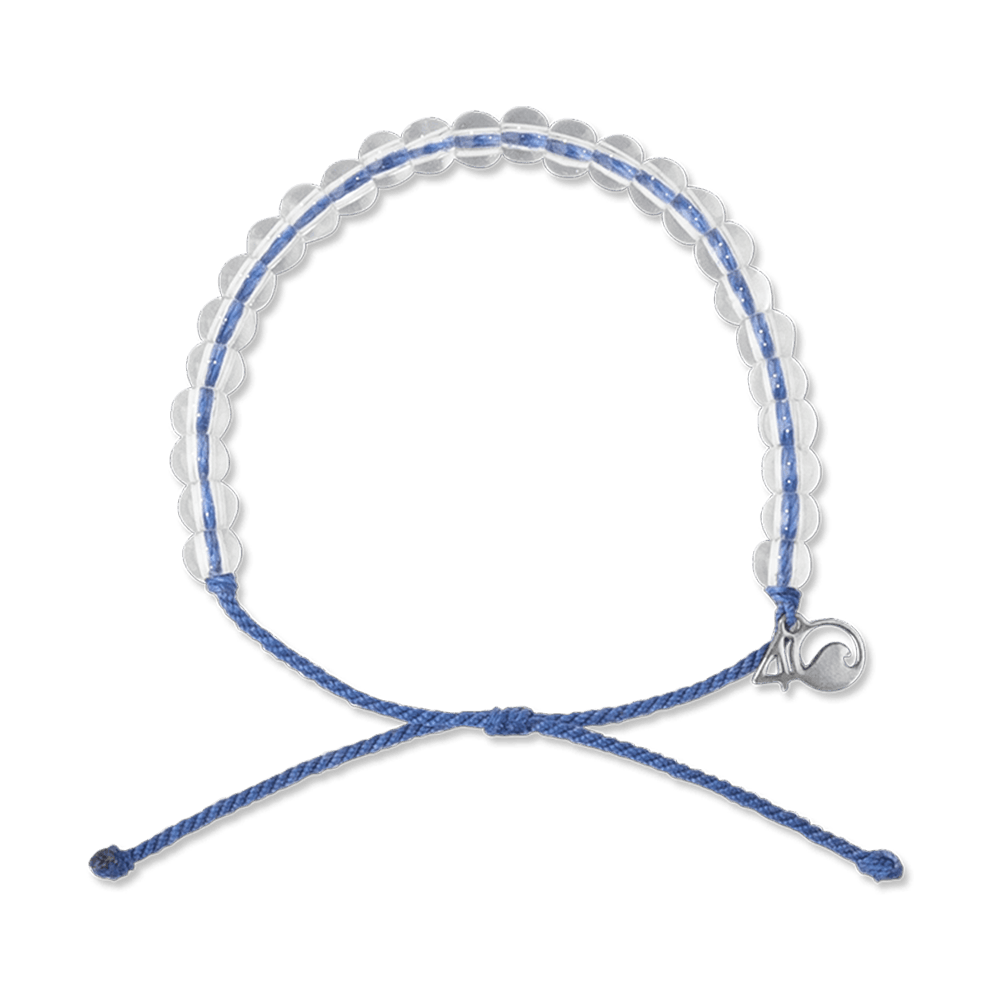 4Ocean Signature Blue Beaded Fashion Bracelet for Unisex Use