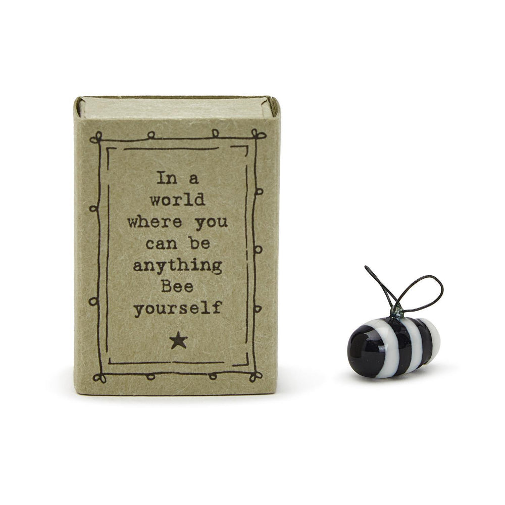 East of India's Adorable Bee Porcelain Assortment in Gift Matchboxes