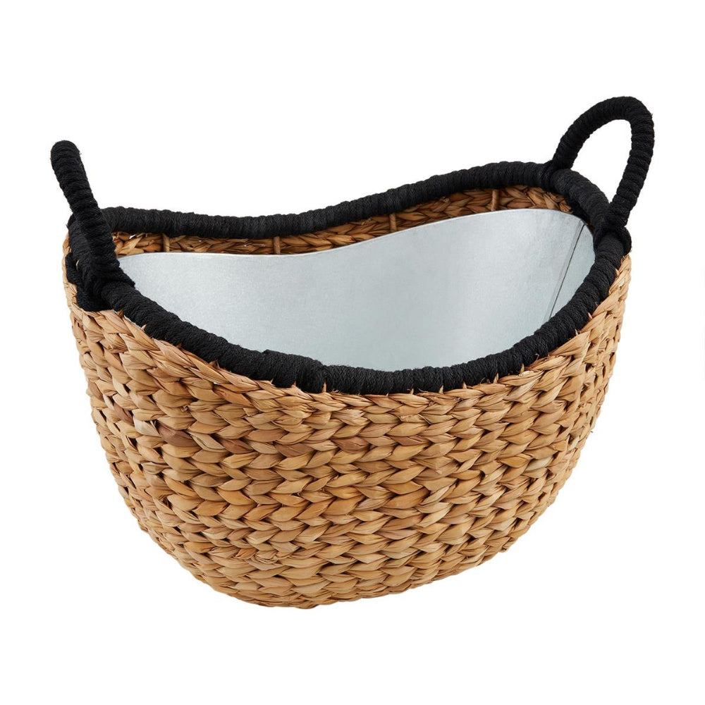 Mud Pie Stylish Seagrass Drink Bucket for Parties