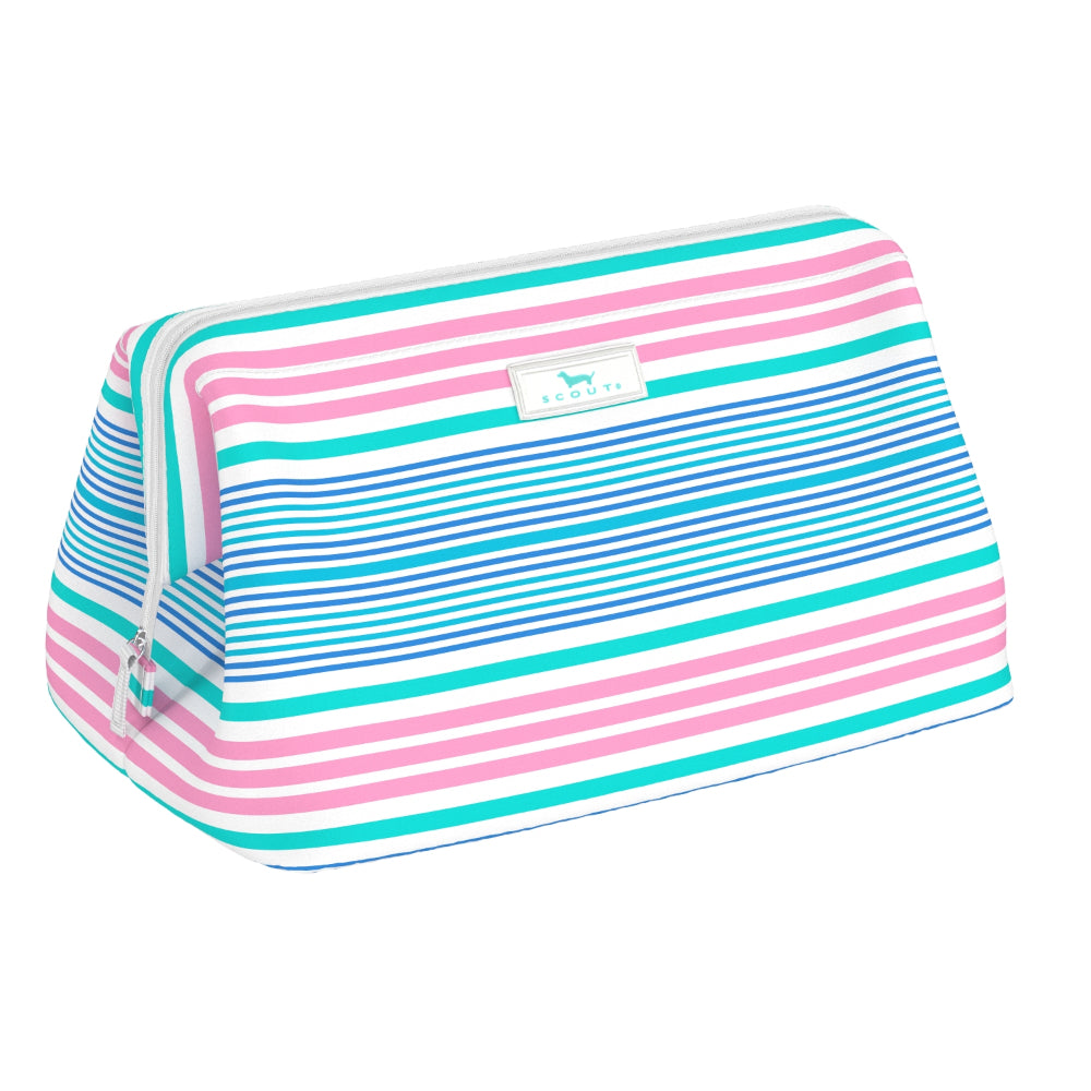 Large Spring 2025 Scout Big Mouth Makeup Storage Bag for Travel and Home Use