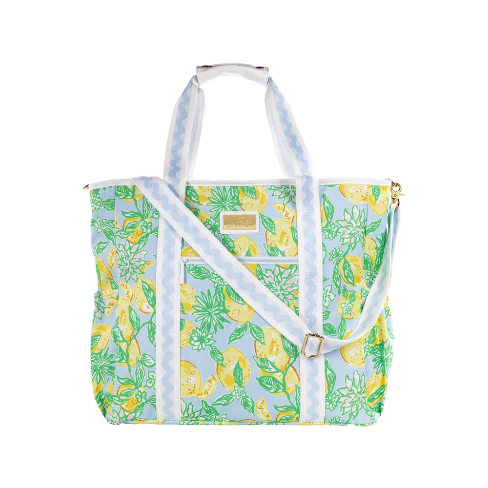 Lilly Pulitzer Soft-Sided Cooler Bag Featuring the Make Lemonade Pattern