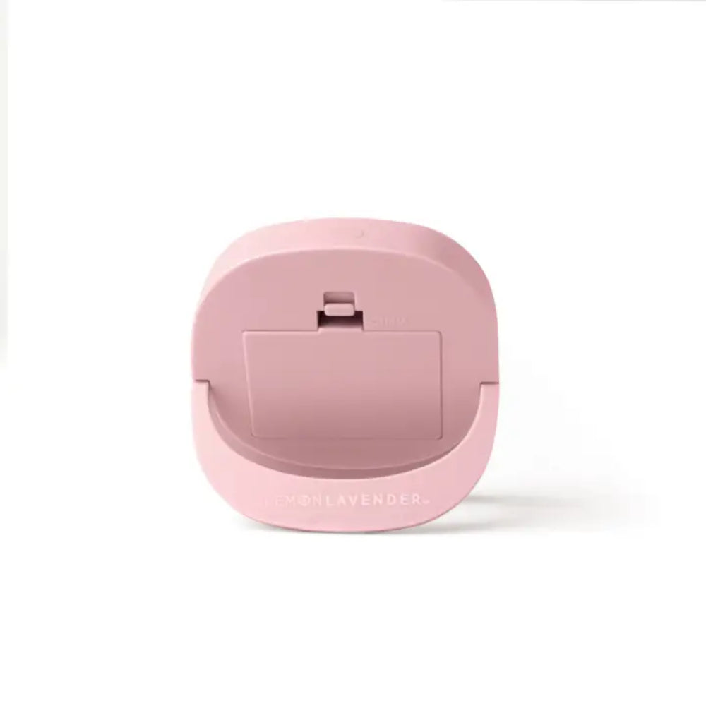 Portable Lemon Lavender LED Illuminated Mini Makeup Mirror for Flawless Beauty