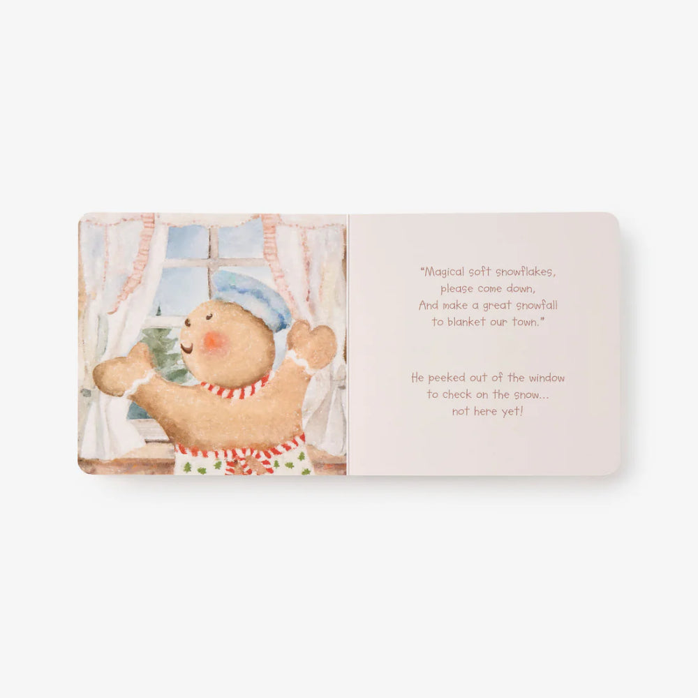 Exquisite Baby's Jolly's Enchanting Snowflakes Board Book for Holiday Reading