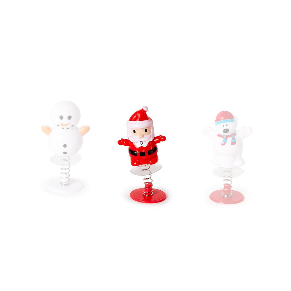 Two's Company Christmas-themed Holiday Jumper Toys for Festive Fun