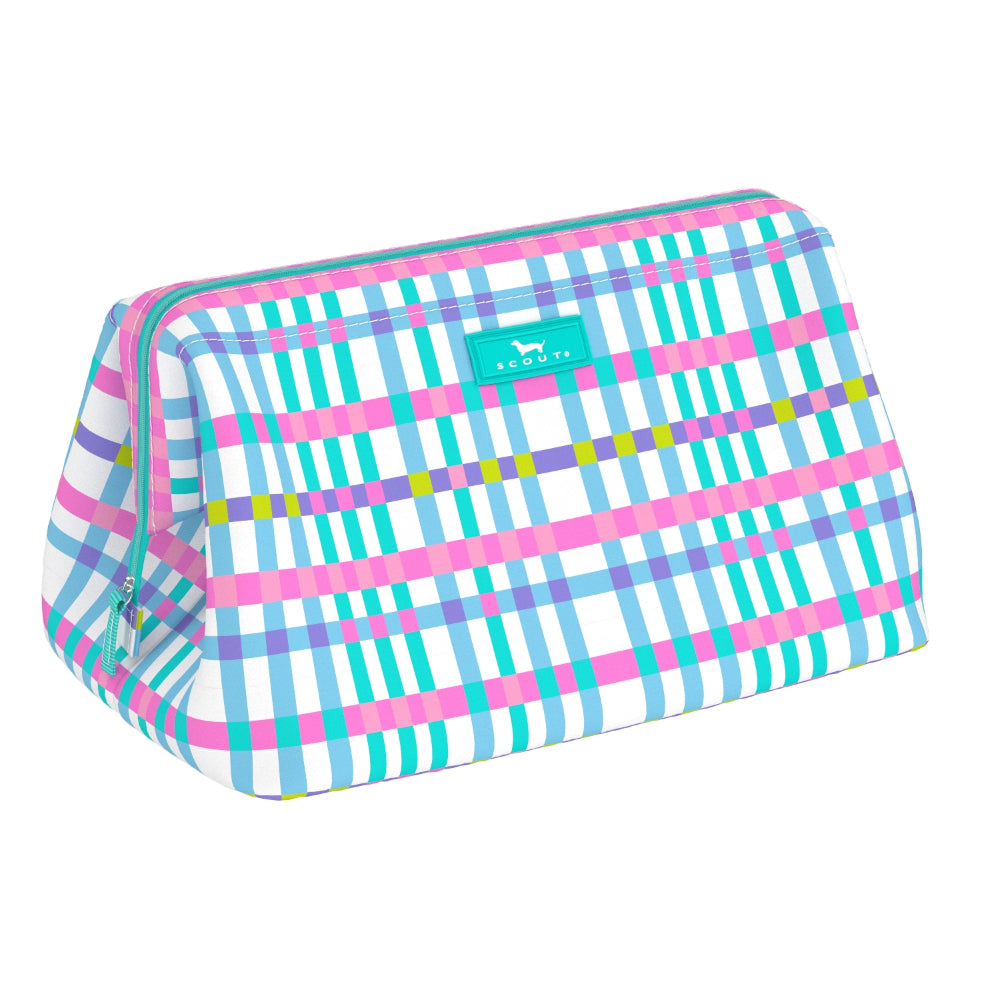 Large Spring 2025 Scout Big Mouth Makeup Storage Bag for Travel and Home Use