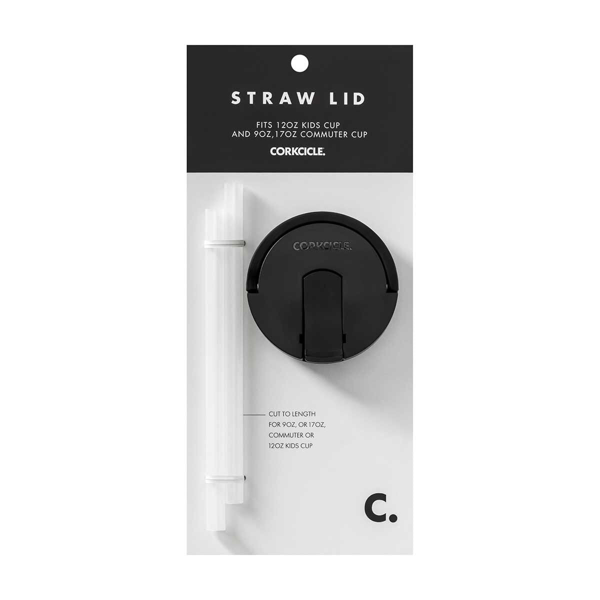 Corkcicle Replaceable Straw Lid for Kids and Commuter Cups