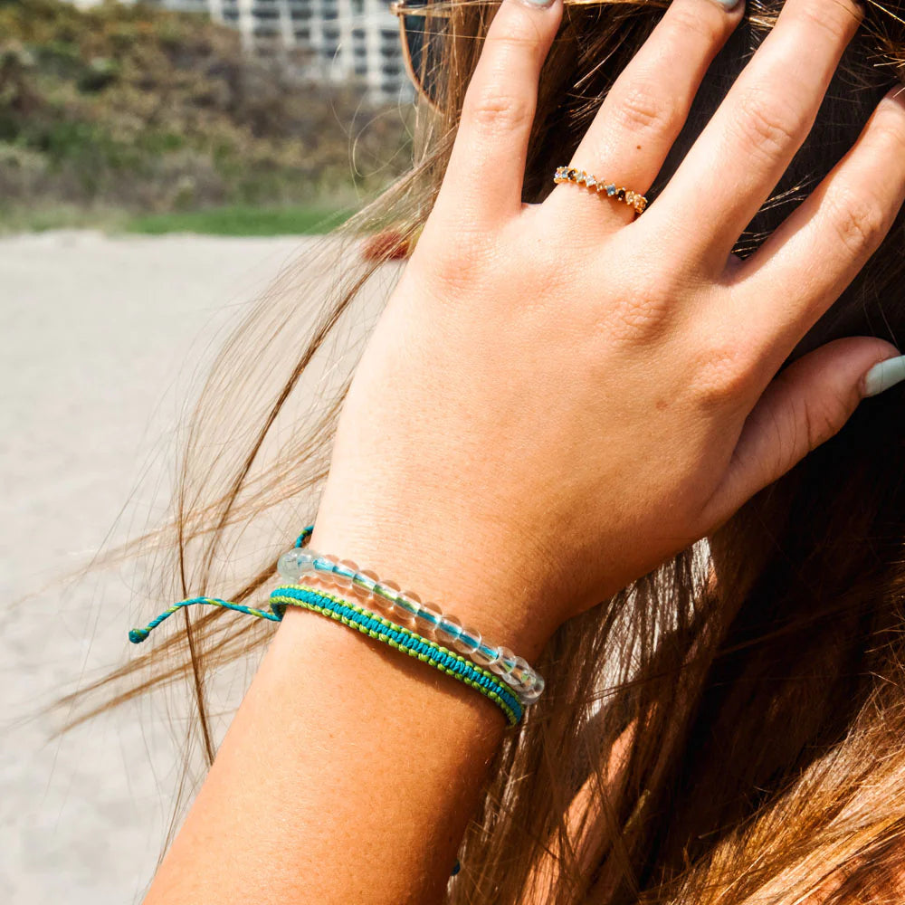 4Ocean 2024 April Exclusive Earth Day Handmade Braided Bracelet