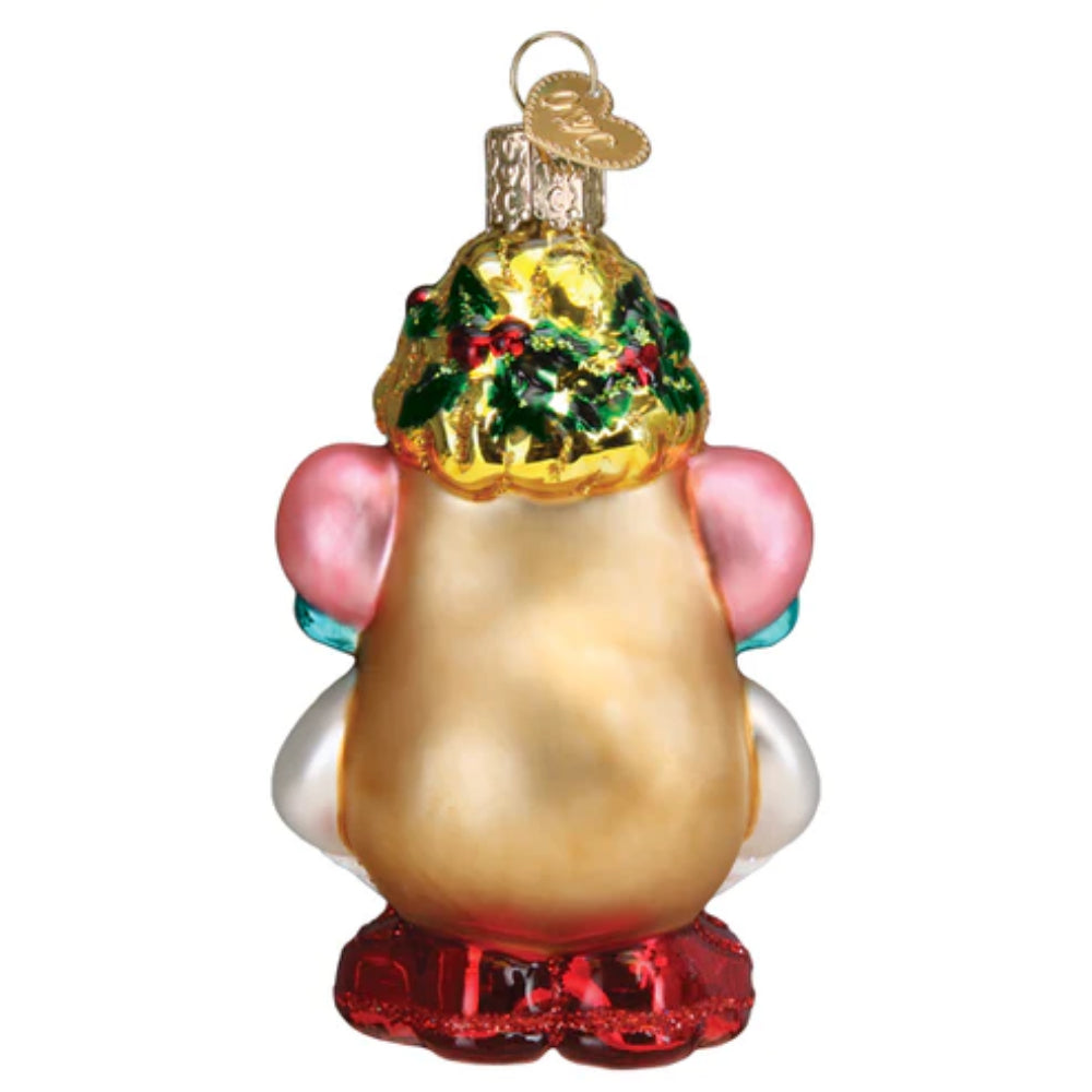 Vintage Old World Christmas Ornament of Mrs. Potato Head - A Classic Toy Decoration