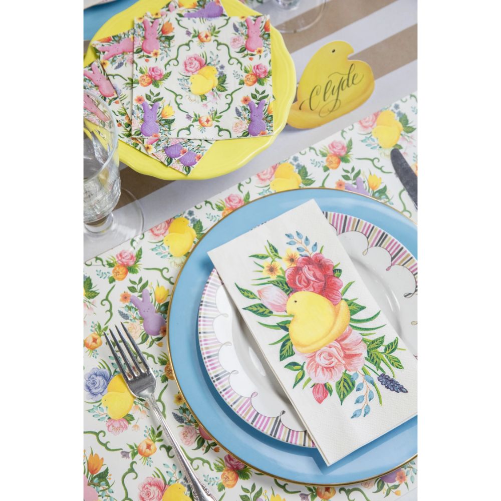 Hester & Cook Easter-themed Peeps Guest Napkins for Festive Settings