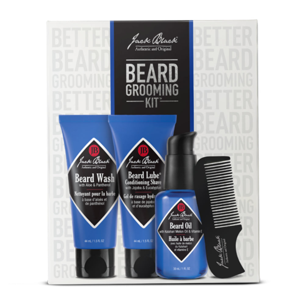 Jack Black Professional Beard Grooming Kit for All Types of Facial Hair