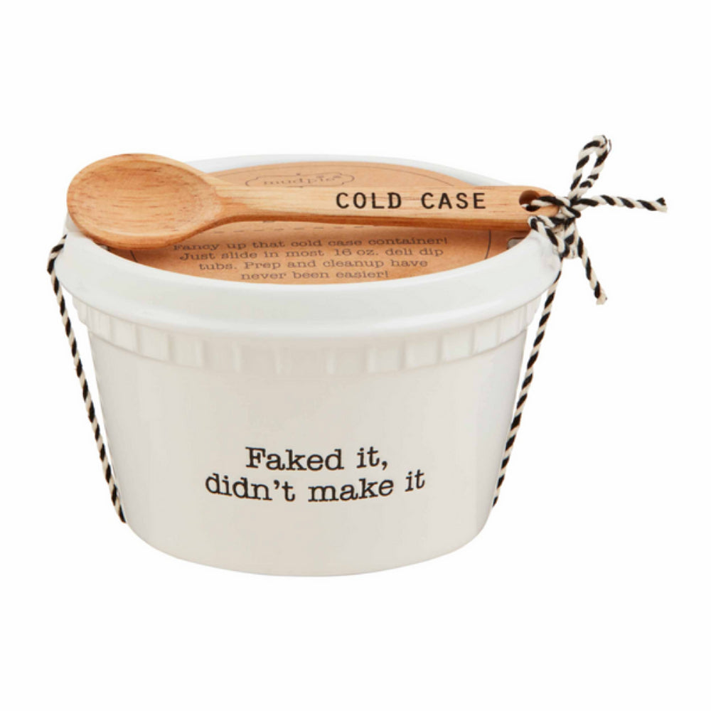 Mud Pie Ceramic Store-Bought Dip Container Sets in Small, Medium and Large Sizes