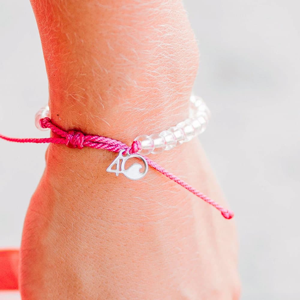 4Ocean Stylish Pink Flamingo-themed Beaded Bracelet for All