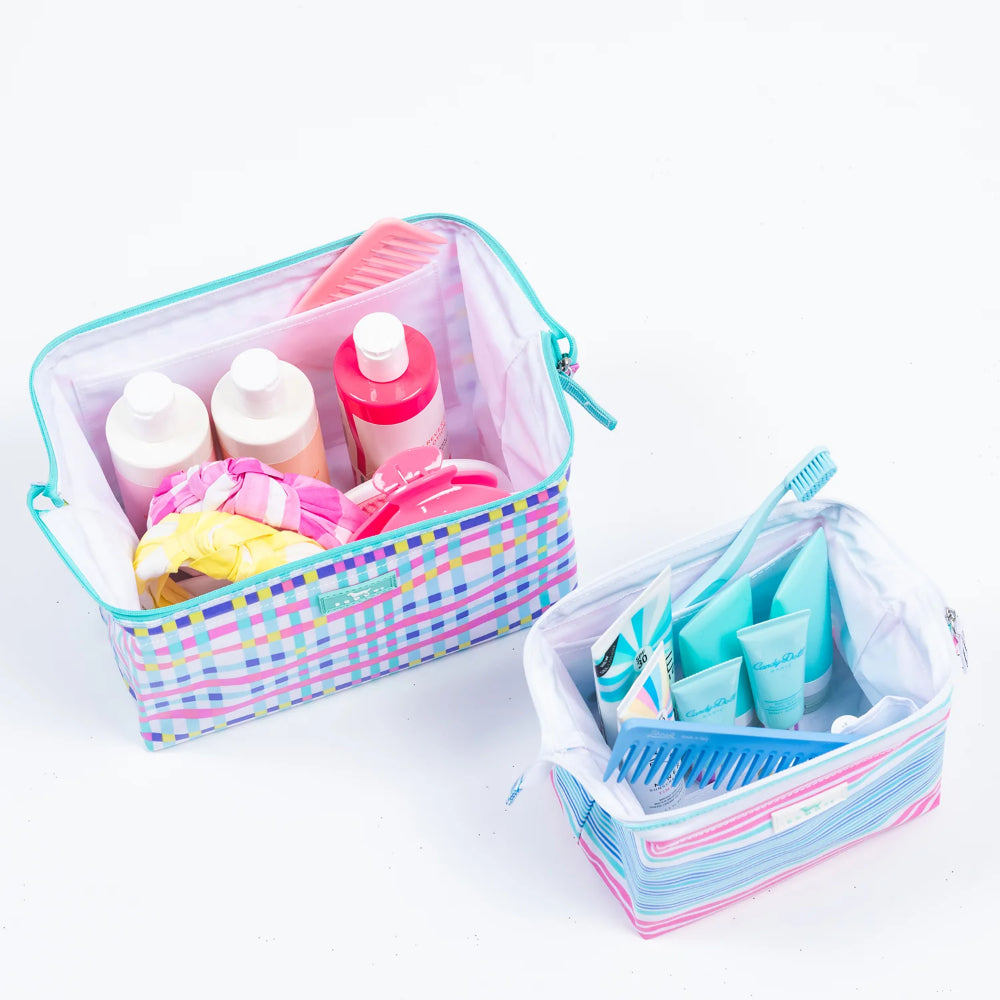Large Spring 2025 Scout Big Mouth Makeup Storage Bag for Travel and Home Use