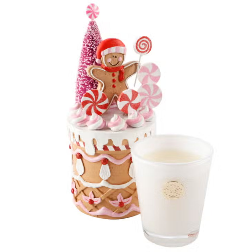 Luxurious Fragrance Fresh Gingerbread Scented Candle Gift Box - 14 Ounce - Available Only In-Store