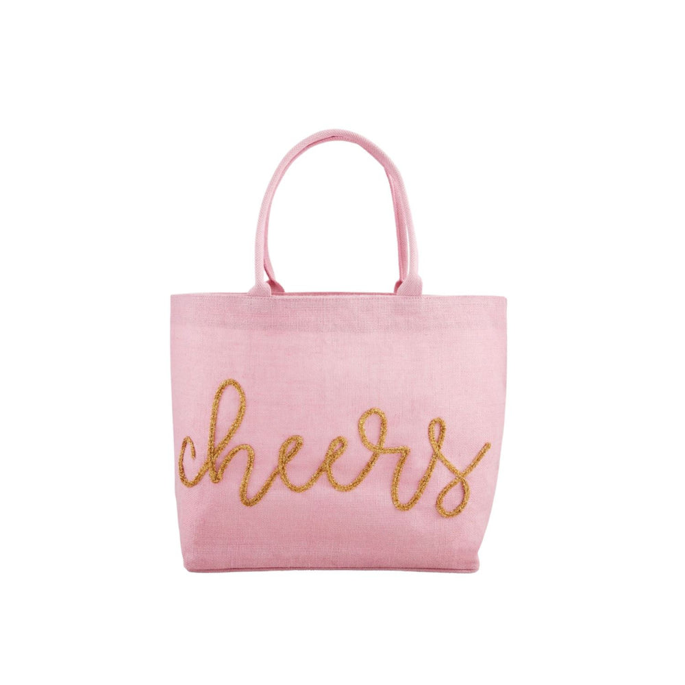 Mud Pie Sparkling Sequin-Embellished Jute Tote for Elegant Everyday Use