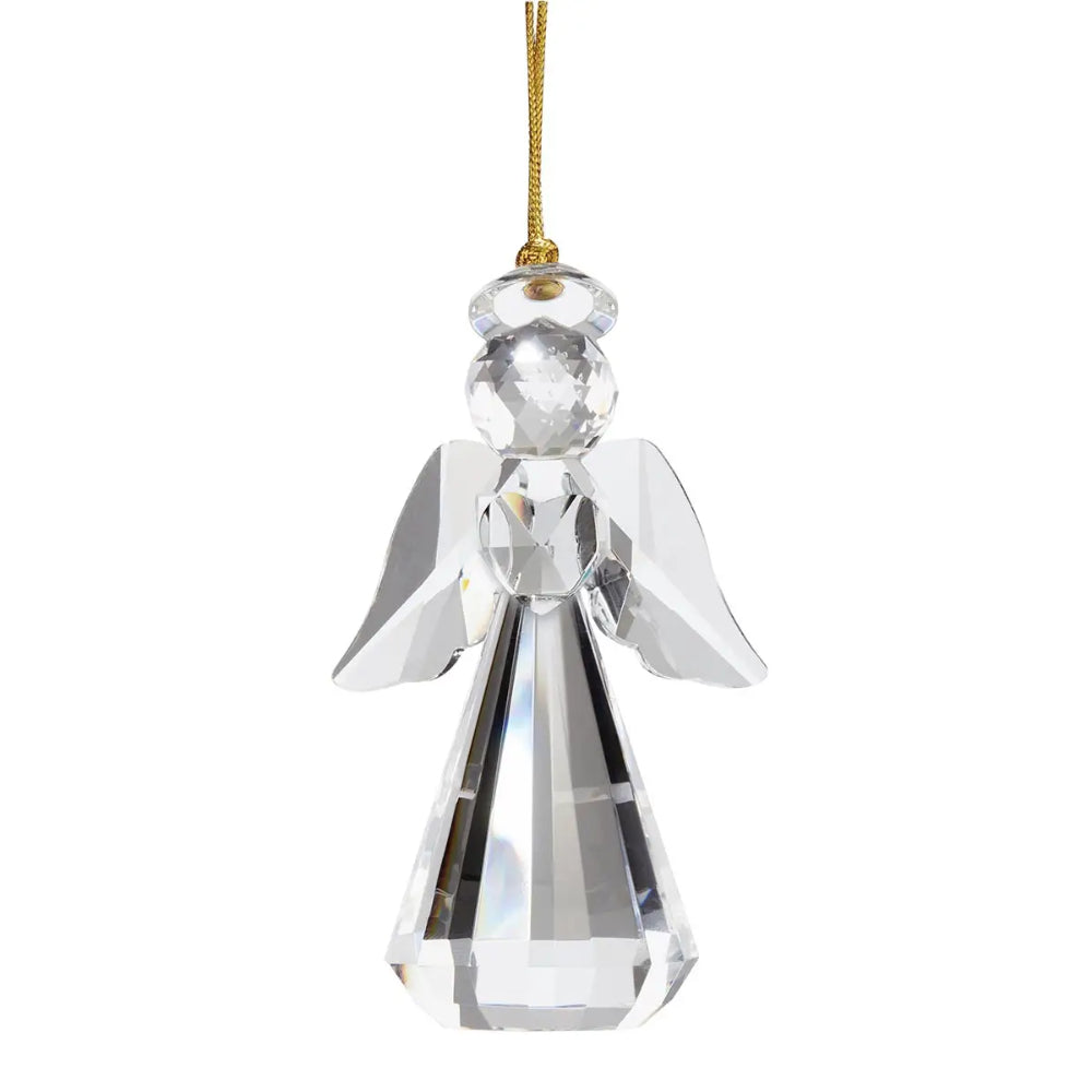 Lenox 2024 Exquisite Optic Glass Angel Holiday Ornament