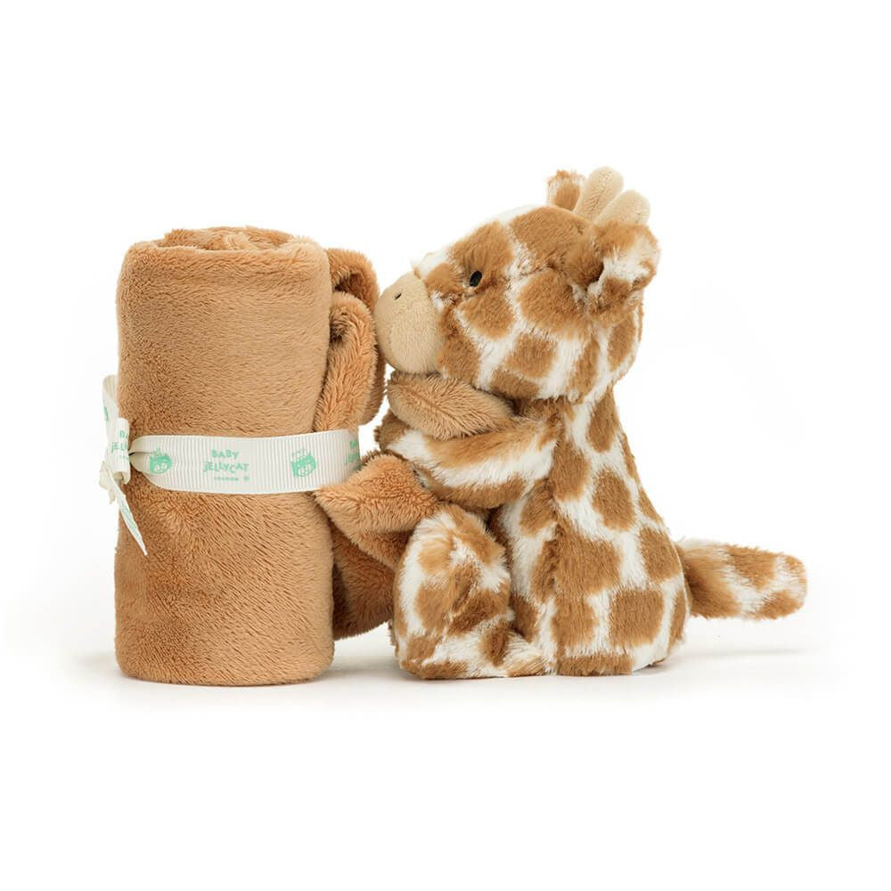 Jellycat Bashful Giraffe Soother Crafted from Recycled Fibers