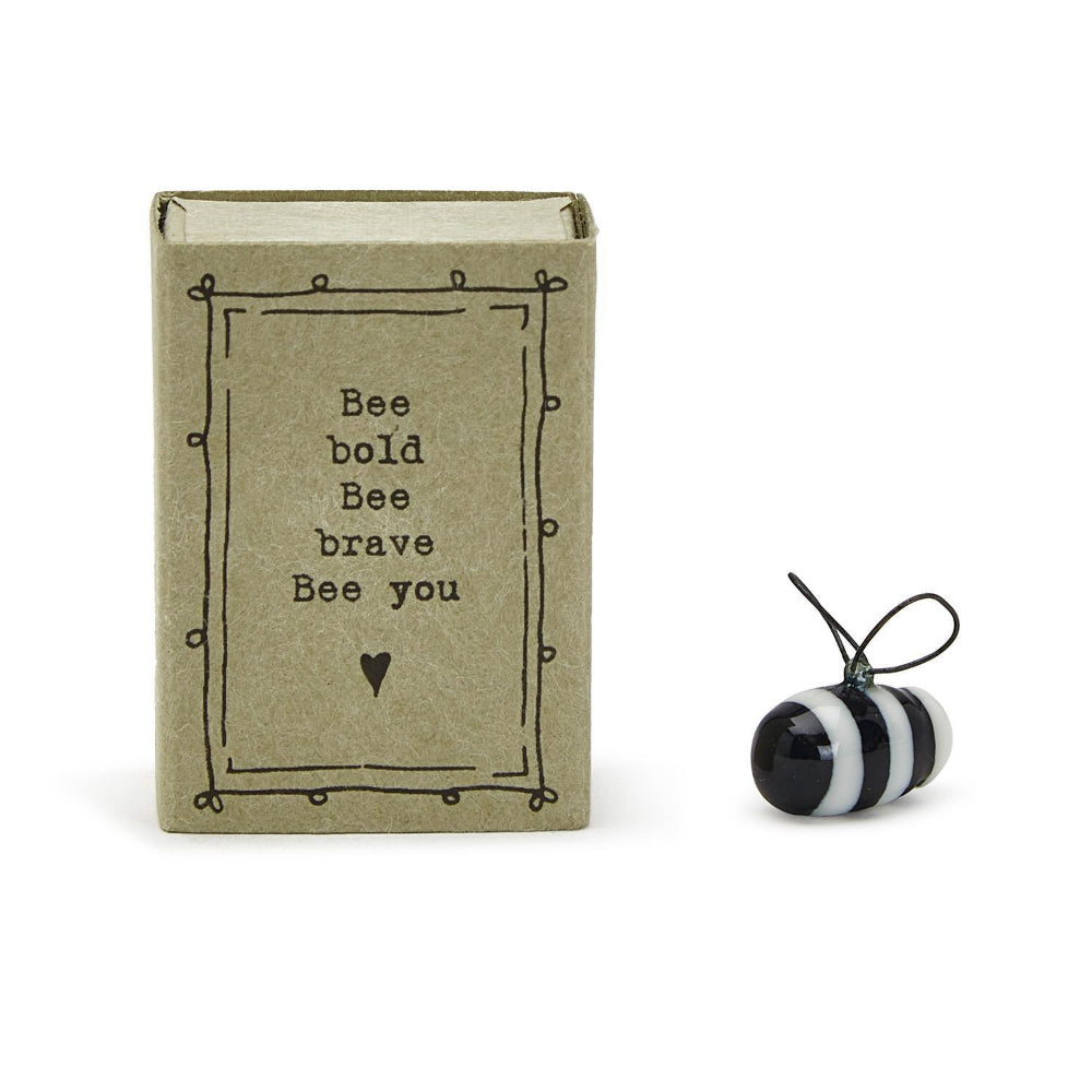 East of India's Adorable Bee Porcelain Assortment in Gift Matchboxes
