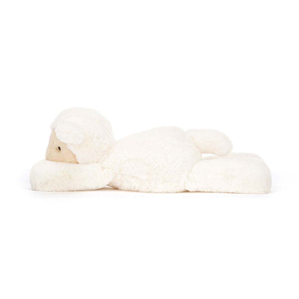 Super Soft Cream Fur Jellycat Smudge Lamb - A Lovable Gift for All Ages