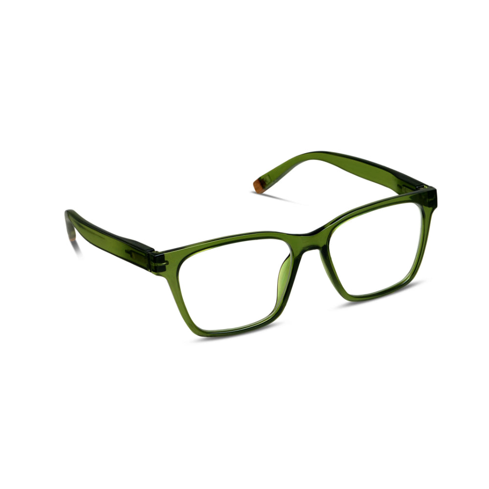 Peepers Blue Light Reading Glasses - Wilder Model in Green Color