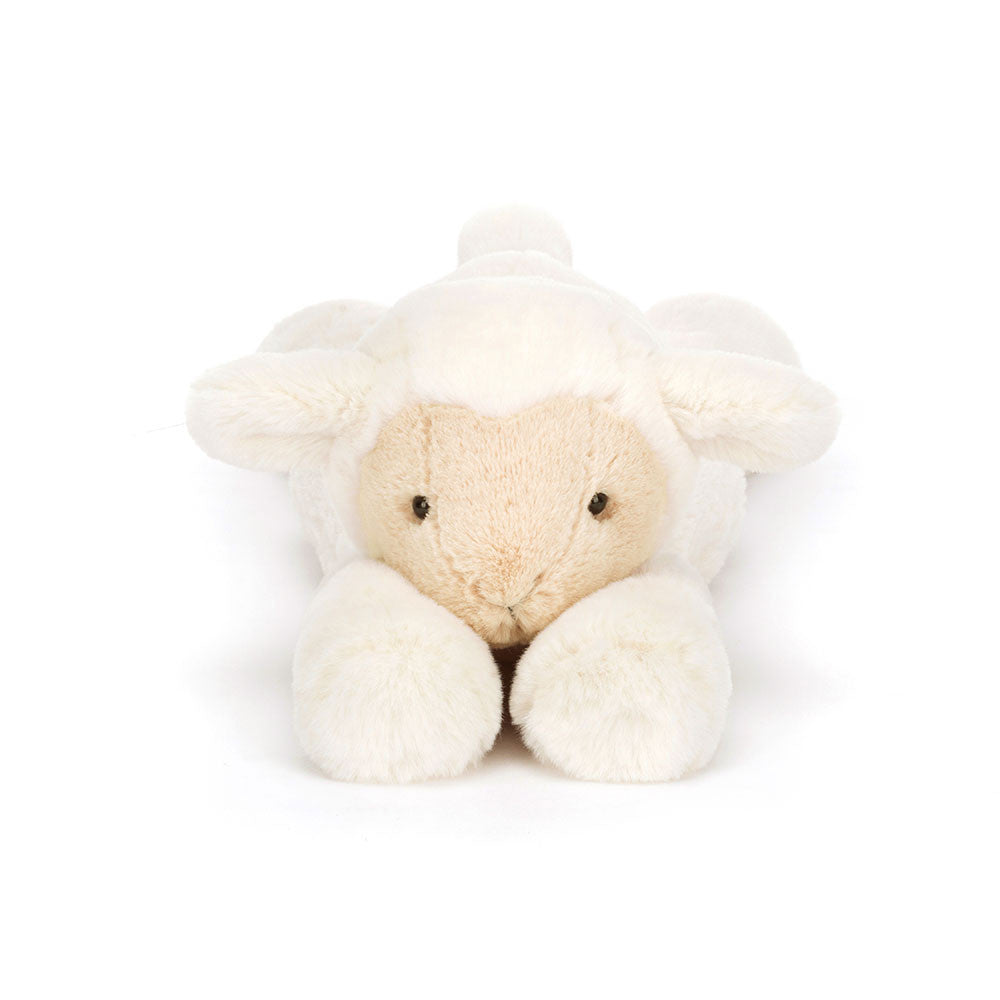 Super Soft Cream Fur Jellycat Smudge Lamb - A Lovable Gift for All Ages