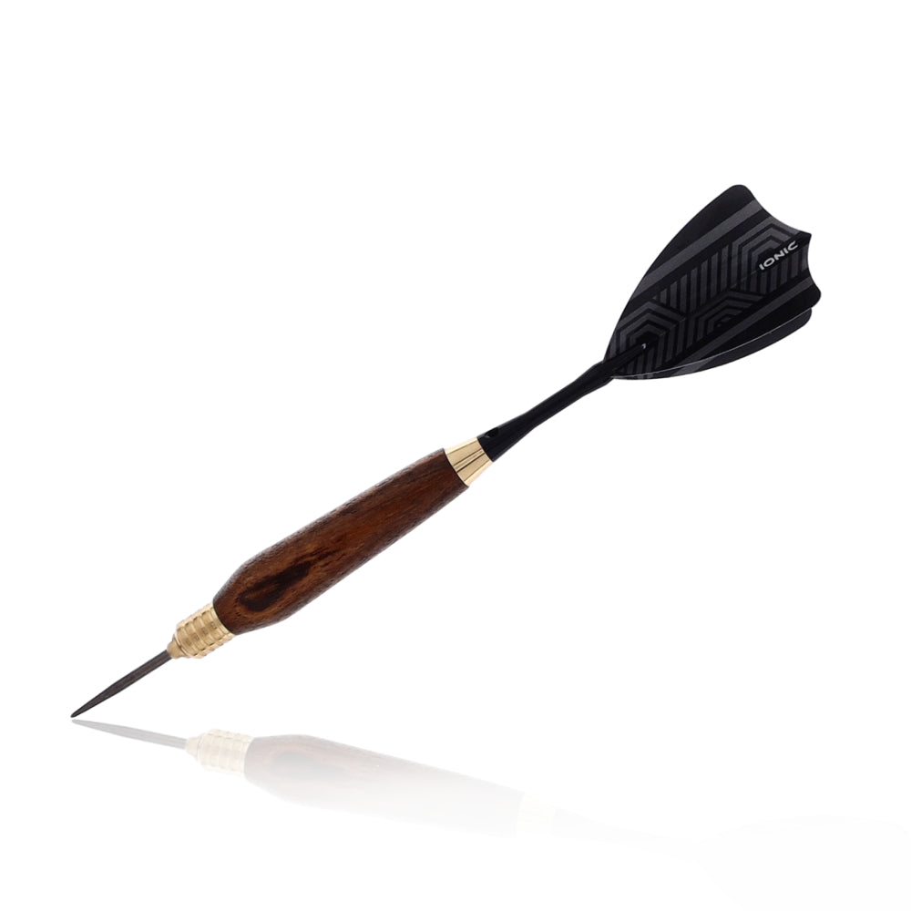 Lunar Arbor Premium Handmade Wooden Darts Set of 3 with Assorted Grains