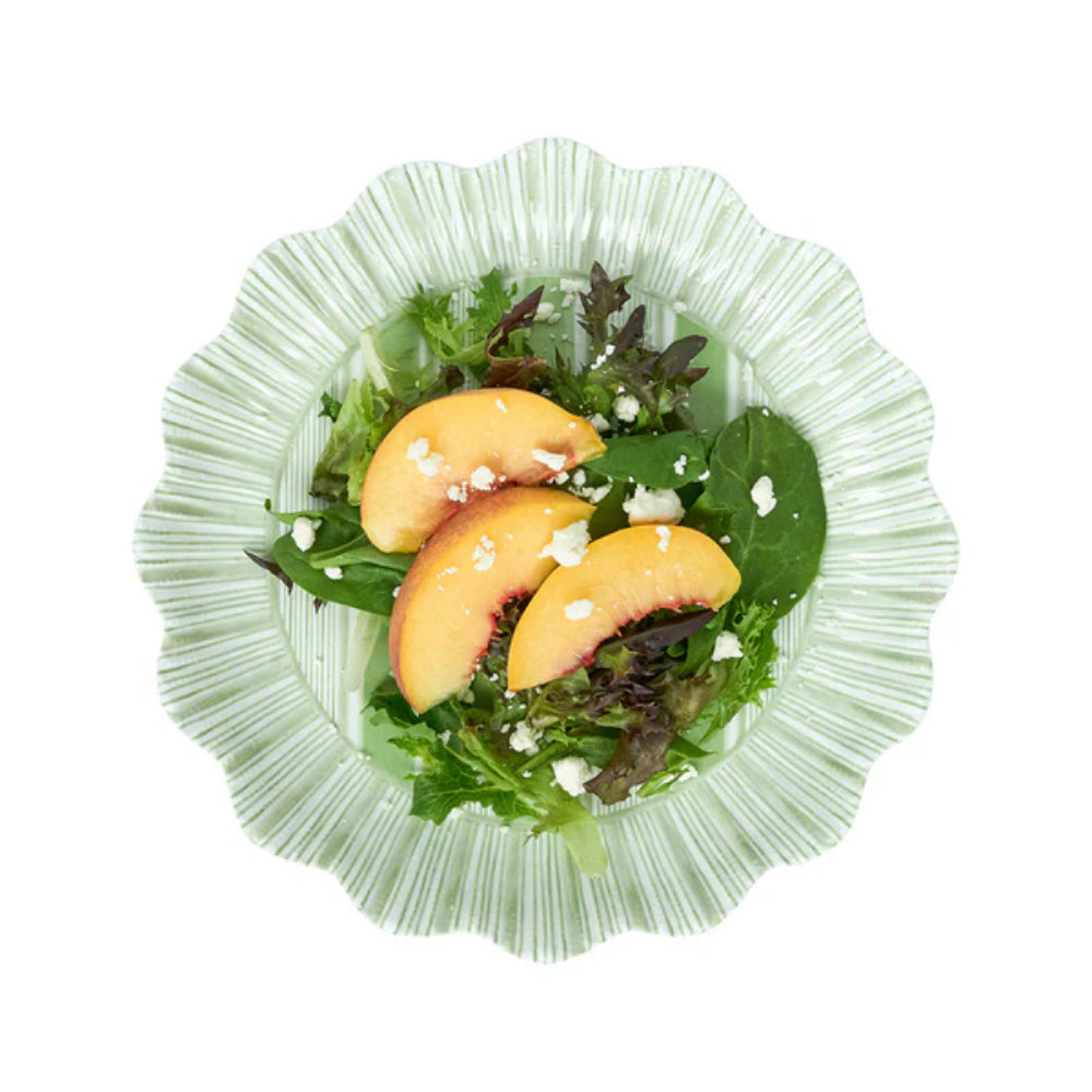 Juliska Multi-colored Cabana Stripe Melamine Dessert/Salad Plate Set of 4