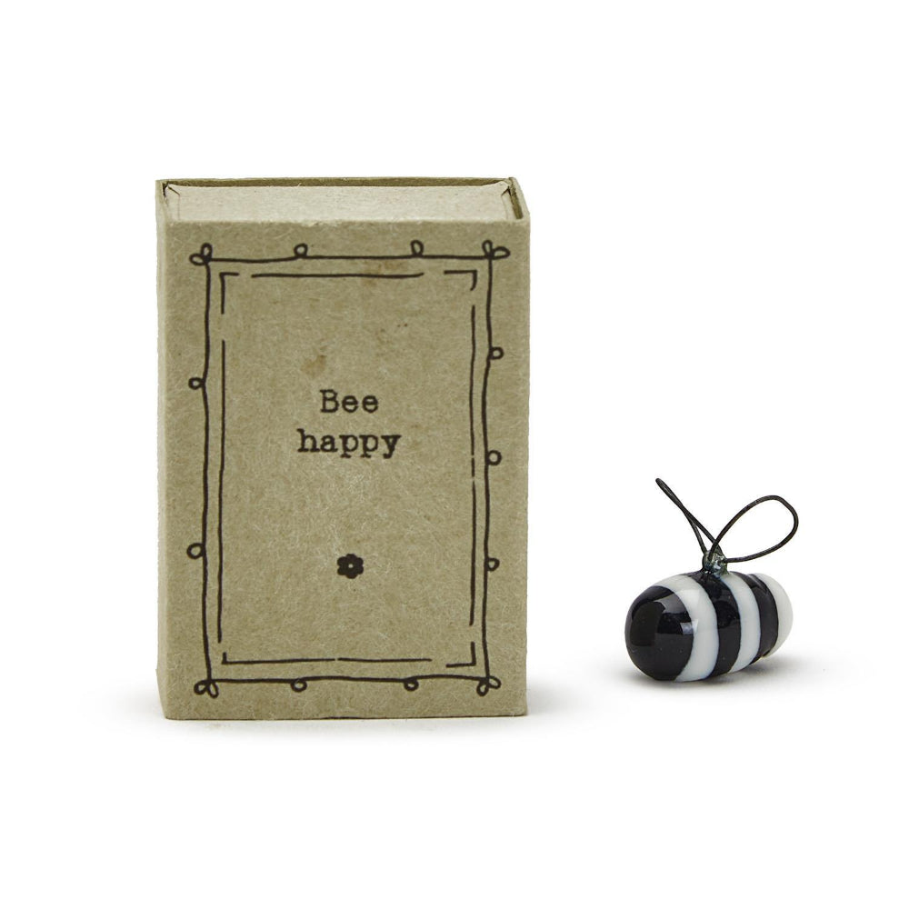 East of India's Adorable Bee Porcelain Assortment in Gift Matchboxes