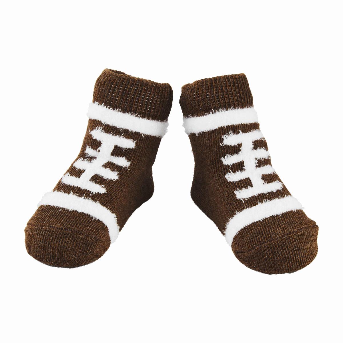 Mud Pie Infant Football-Themed Sports Socks for Babies