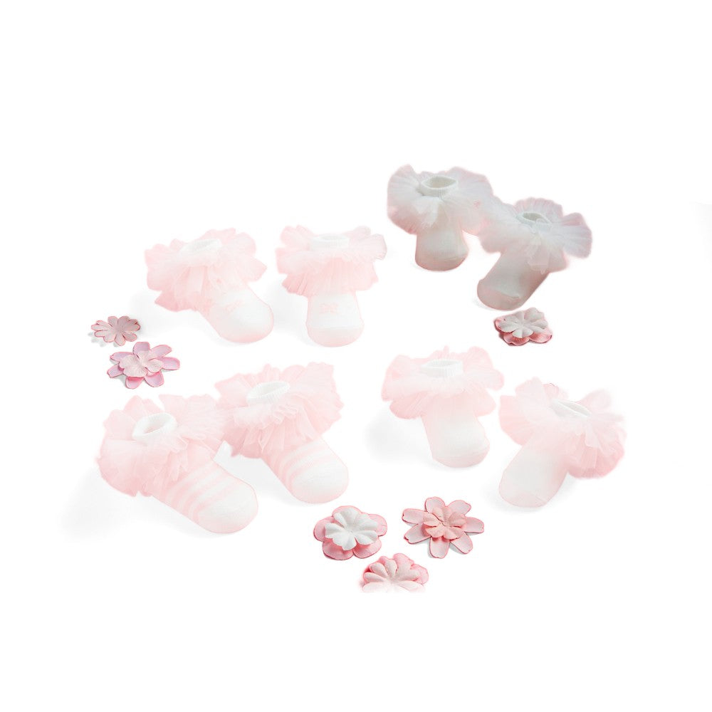 Mud Pie Cotton Baby Tutu Socks for Infants