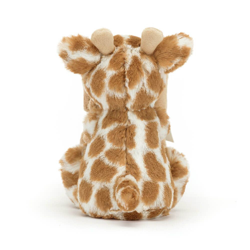 Jellycat Bashful Giraffe Soother Crafted from Recycled Fibers