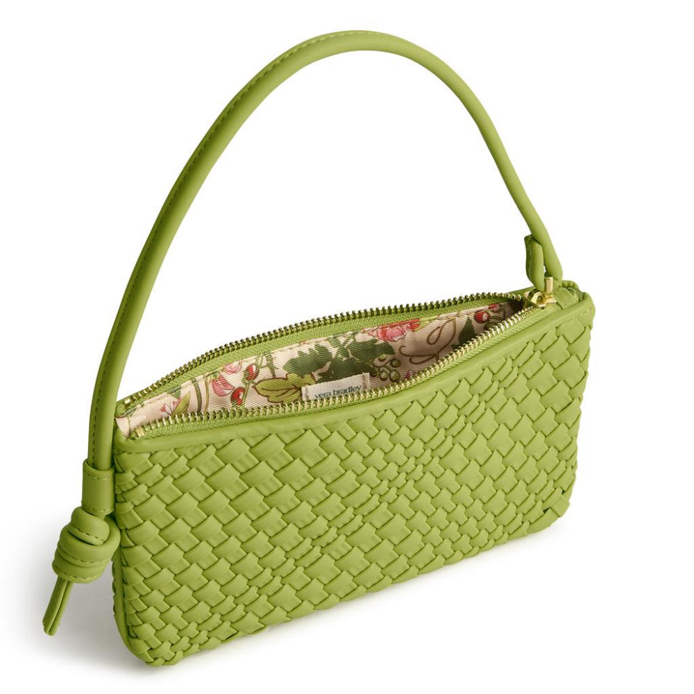 Vera Bradley Stylish Knotted Wristlet Crafted from Woven Artificial Leather for Fashionable Women