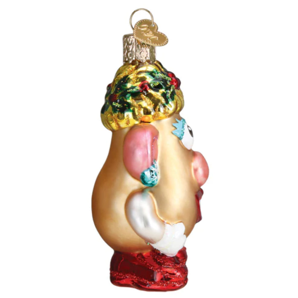 Vintage Old World Christmas Ornament of Mrs. Potato Head - A Classic Toy Decoration