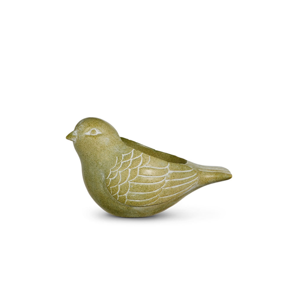 Raz Imports Beautiful Sage Green Decorative Bird-Shaped Planter for Indoor and Outdoor Use